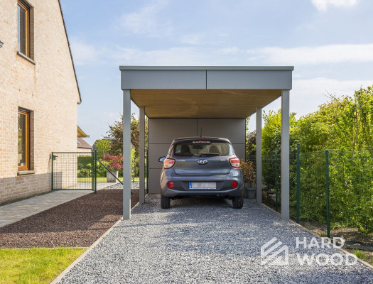 Навес односкатный с хозблоком №114 - фото 1294