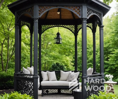 Восьмиугольная беседка в английском стиле №85 - фото 1872